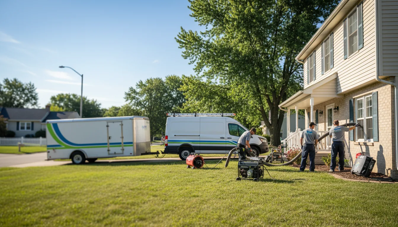 Flooded Basement Restoration And Cleanup With Repair in Morrill, NE near me